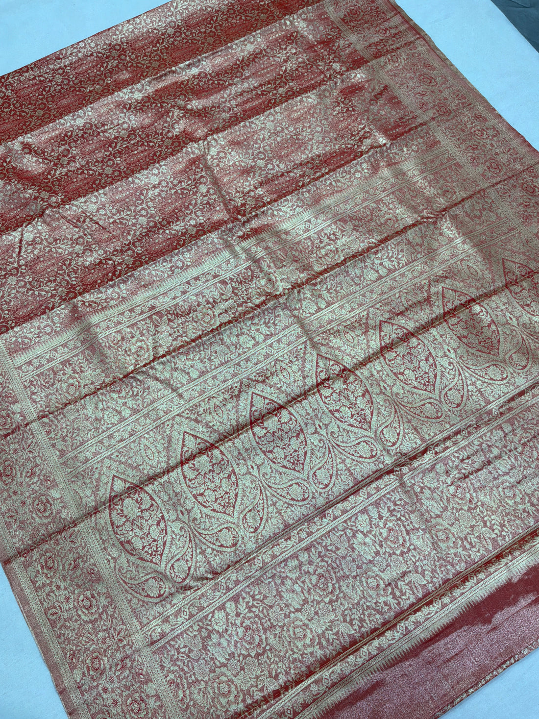 Dharmavaram Tissue Jaal Saree