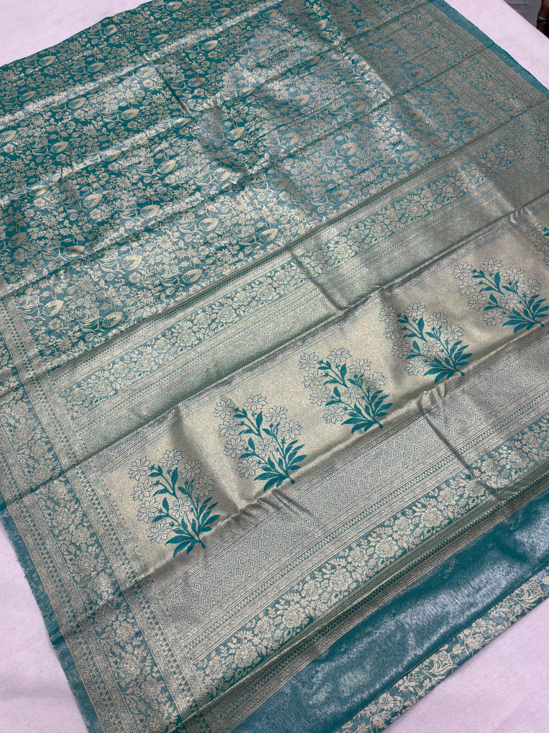 Dharmavaram Tissue Jaal Saree
