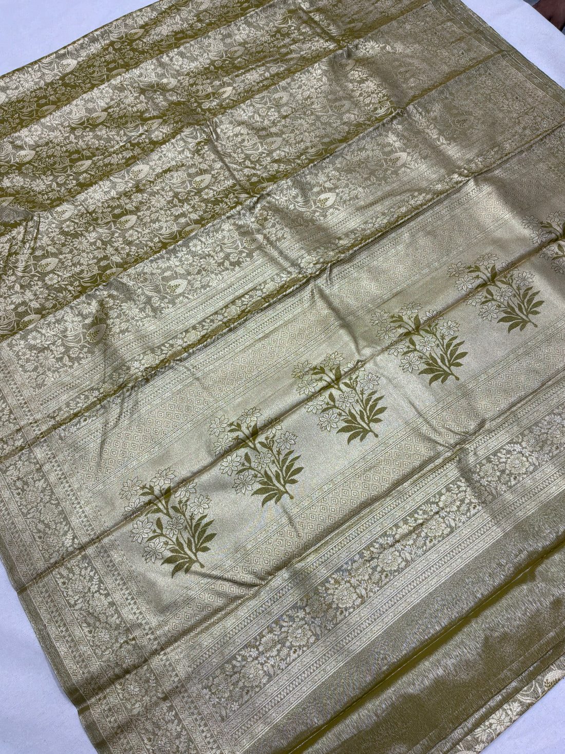 Dharmavaram Tissue Jaal Saree