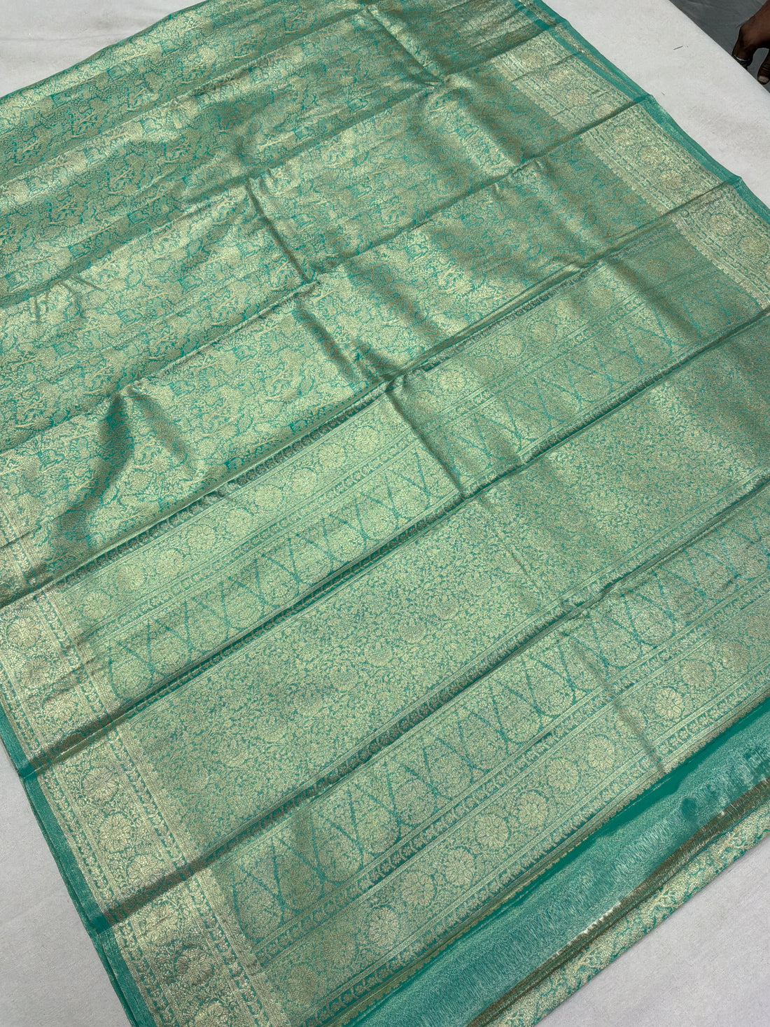 Dharmavaram Tissue Jaal Saree