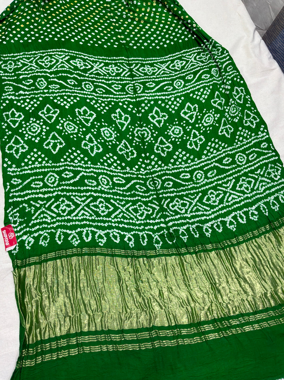 Bandhej Gaji Dana Saree