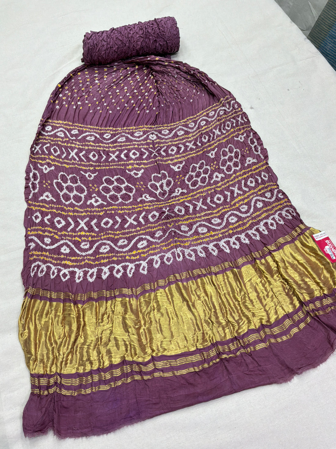 Bandhej Gaji Dana Saree