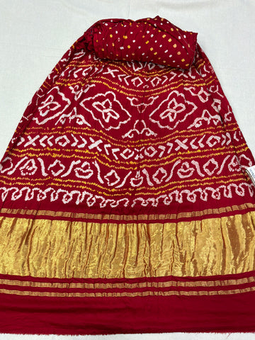 Bandhej Gaji Dana Saree