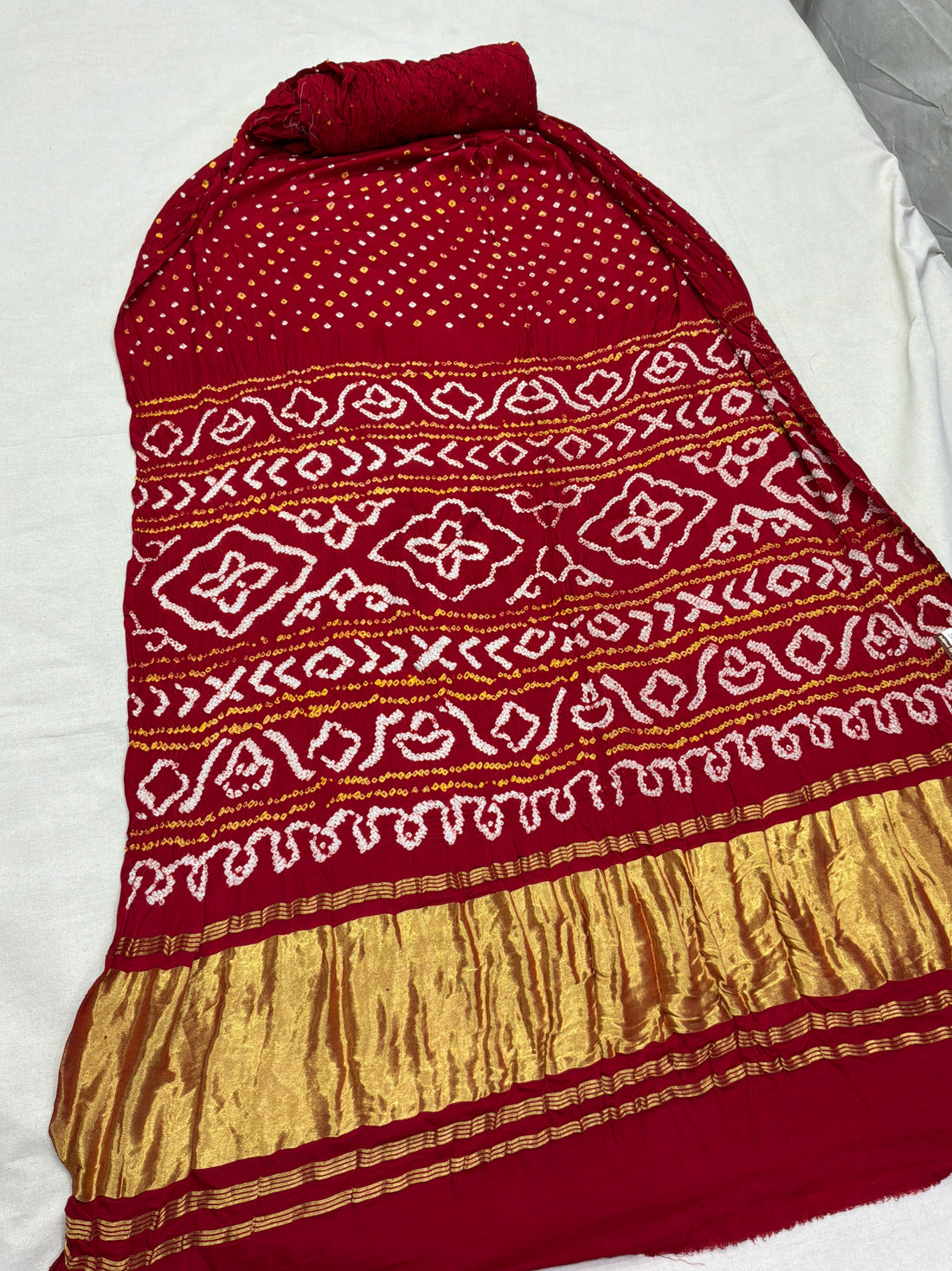 Bandhej Gaji Dana Saree