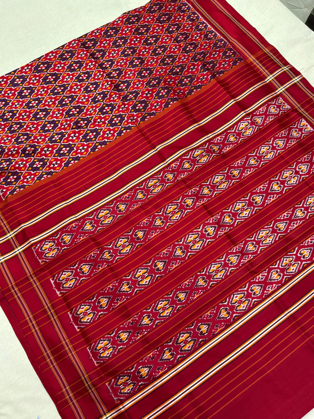 Pure Silk Hyderabadi Patola Saree