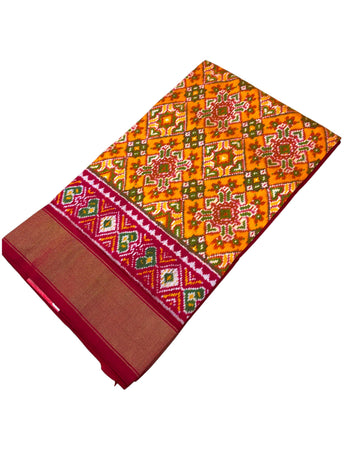 Pure Silk Hyderabadi Patola Saree