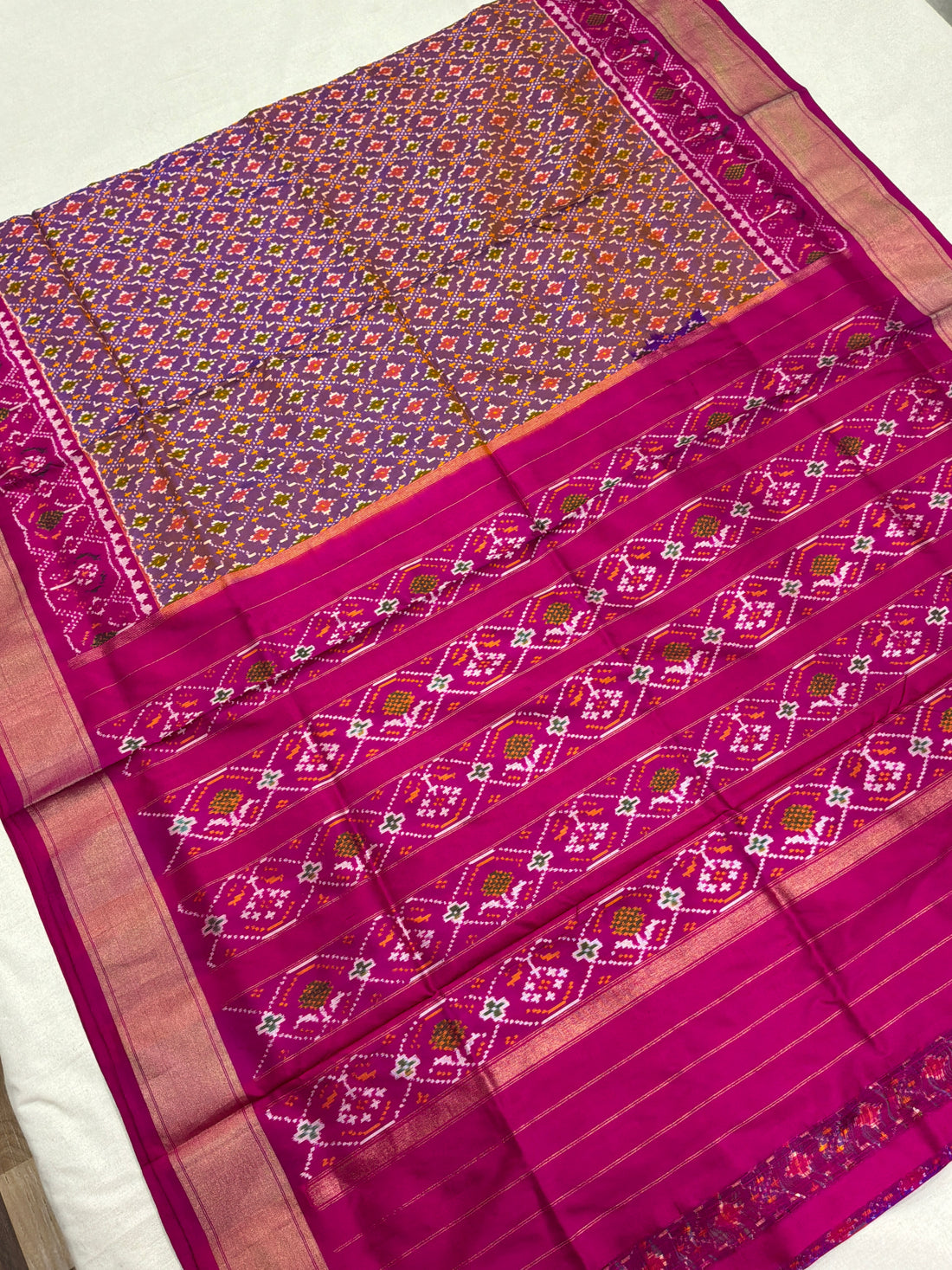 Pure Silk Hyderabadi Patola Saree