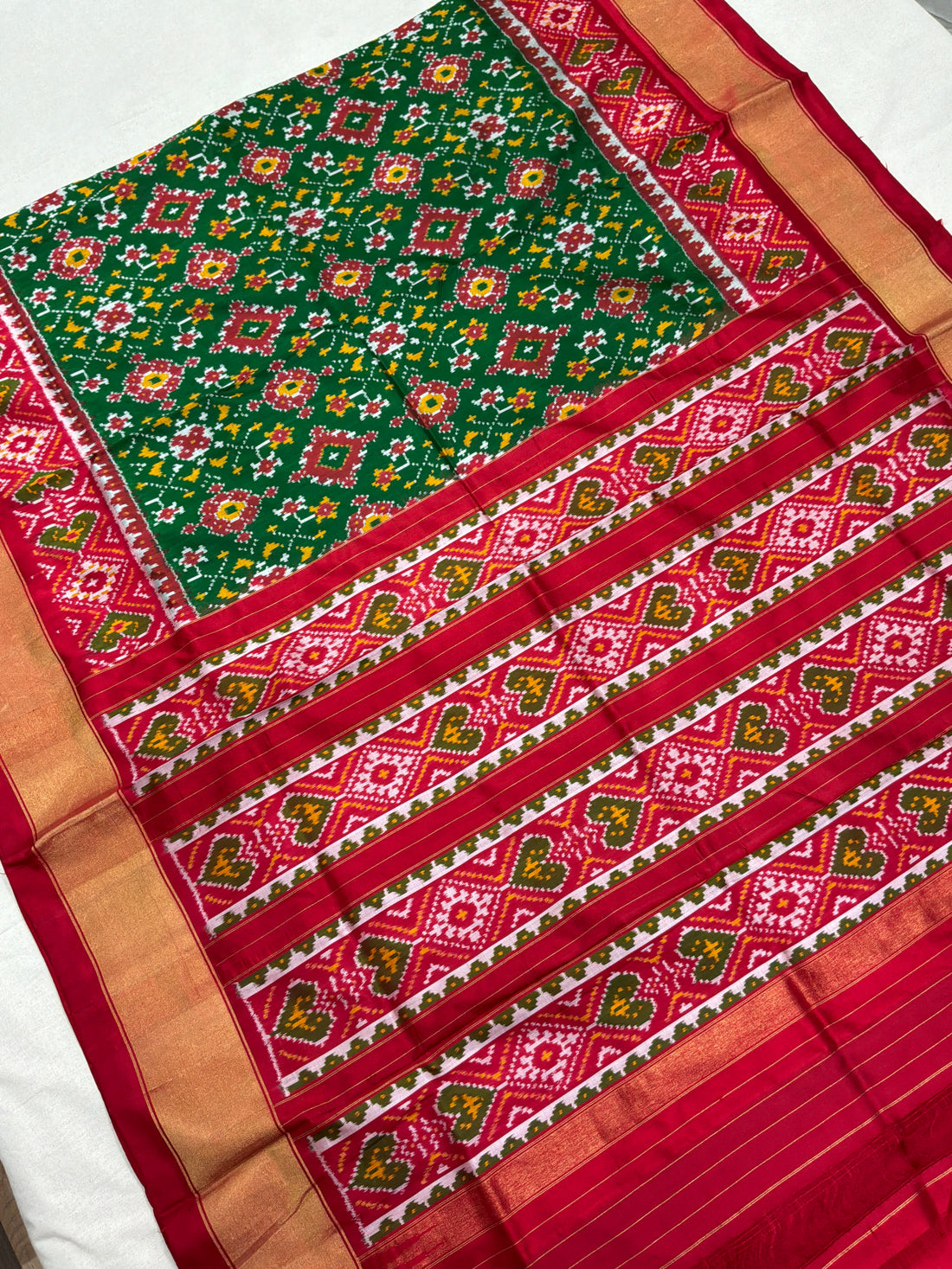 Pure Silk Hyderabadi Patola Saree