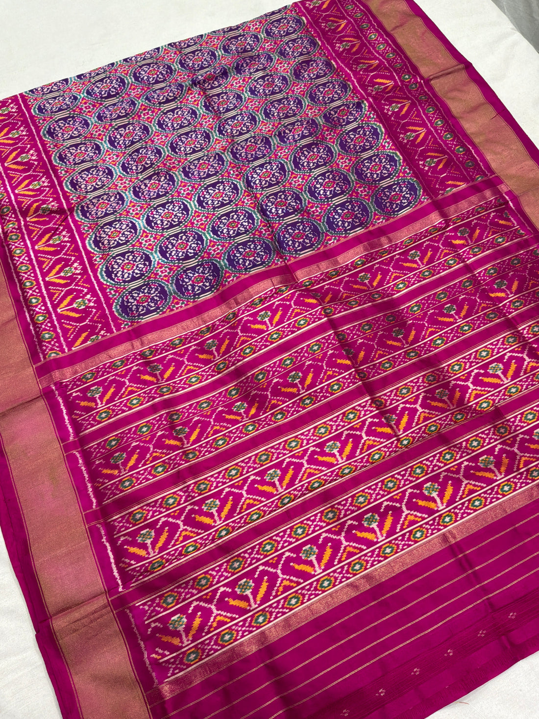 Pure Silk Hyderabadi Patola Saree