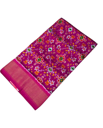 Pure Silk Hyderabadi Patola Saree