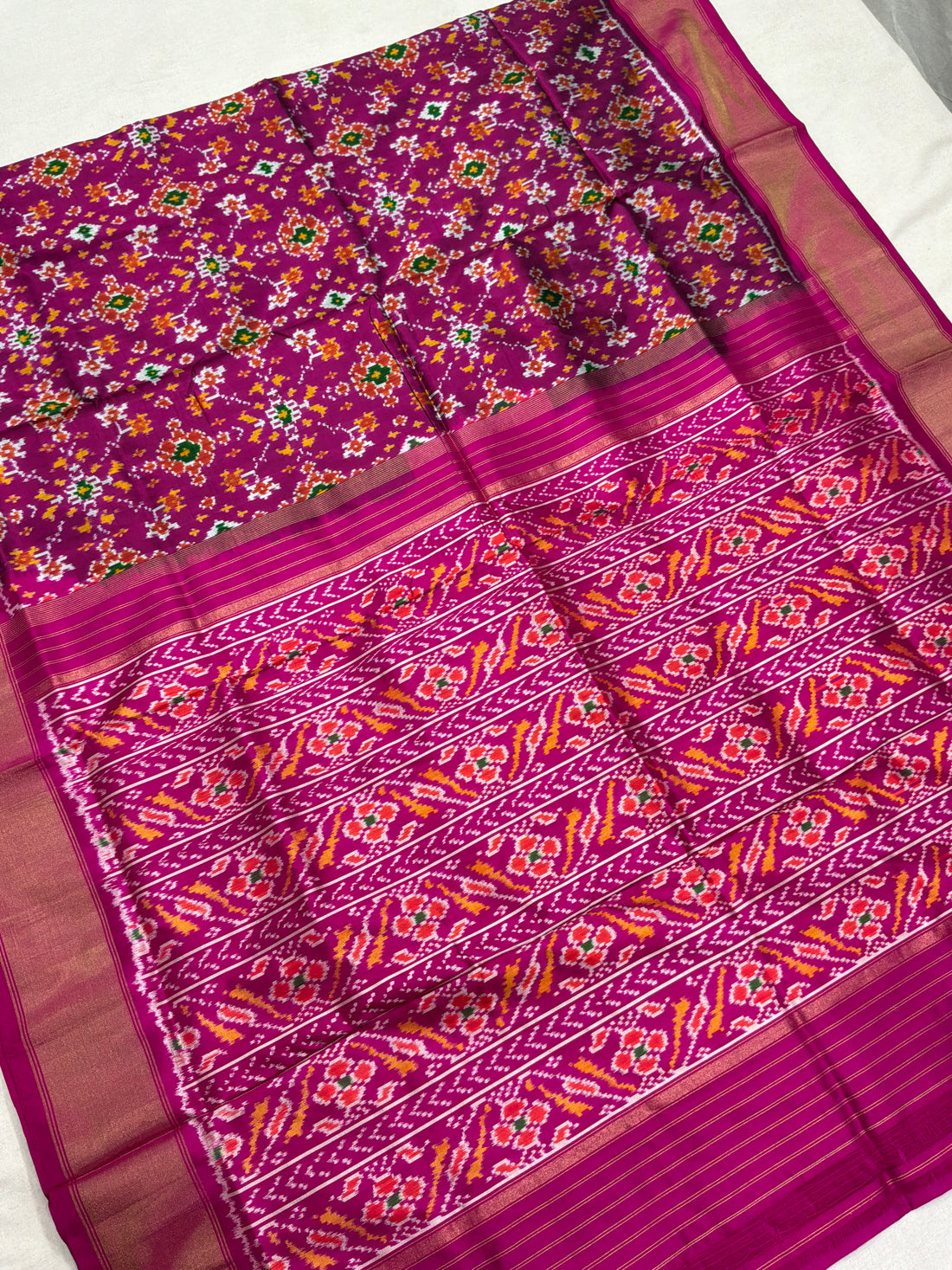 Pure Silk Hyderabadi Patola Saree