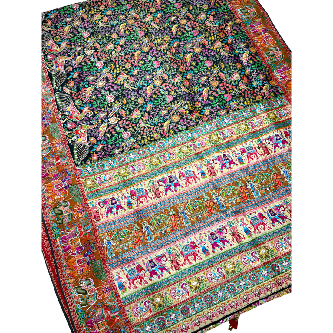 Premium Pashmina Silk  Saree