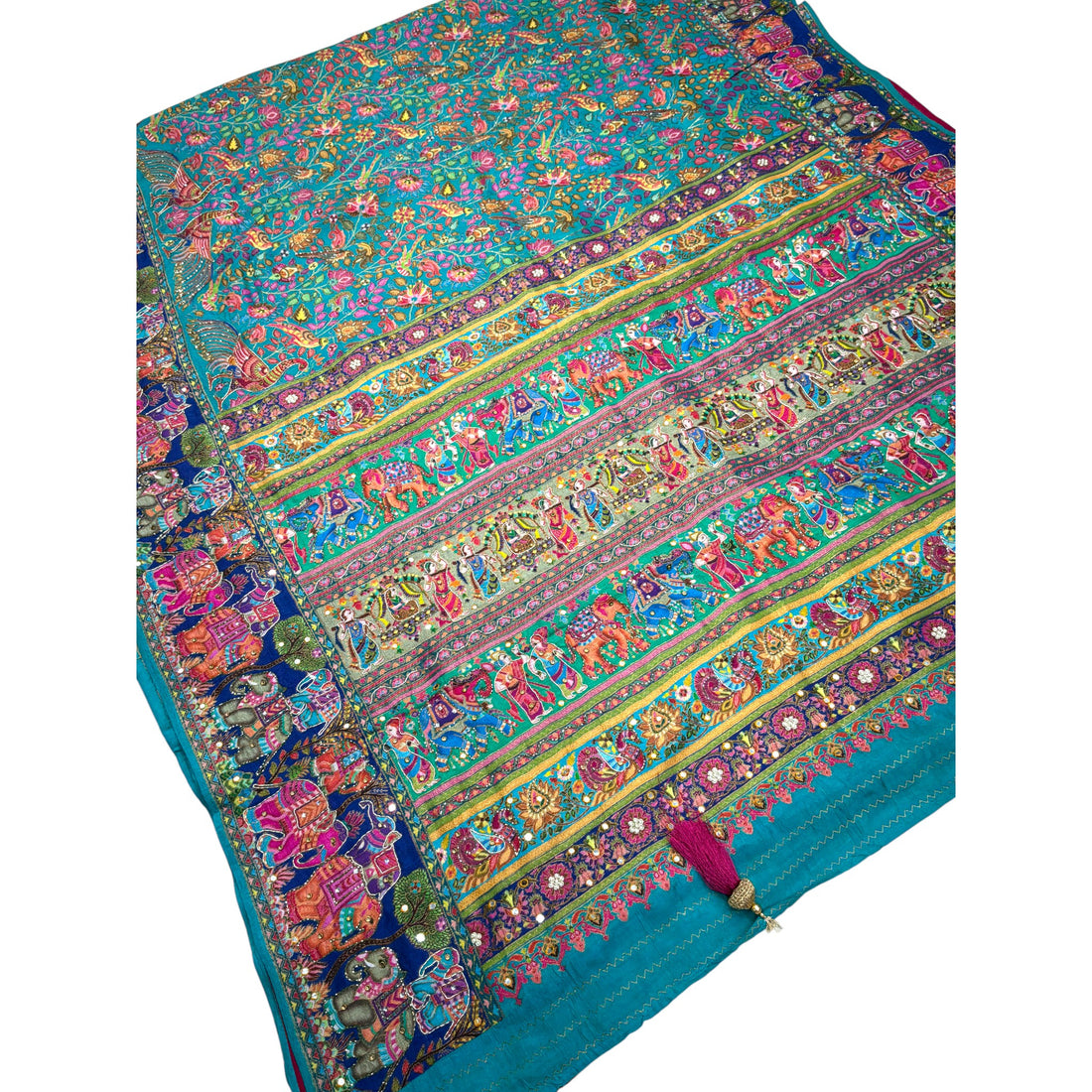 Premium Pashmina Silk  Saree