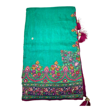 Premium Pashmina Silk  Saree