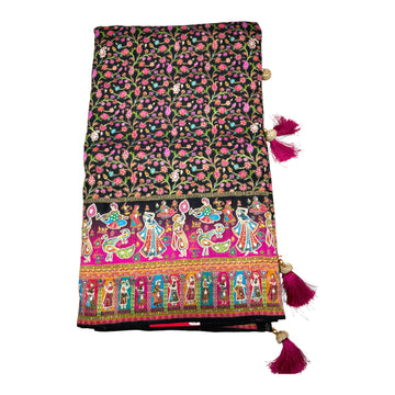 Premium Pashmina Silk  Saree