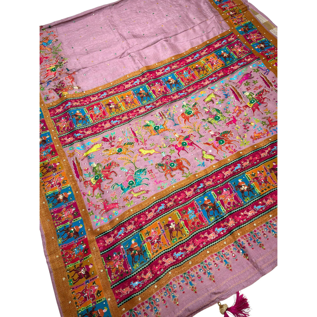 Premium Pashmina Silk  Saree