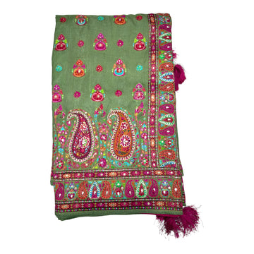 Premium Pashmina Silk  Saree