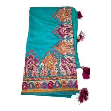 Premium Pashmina Silk  Saree