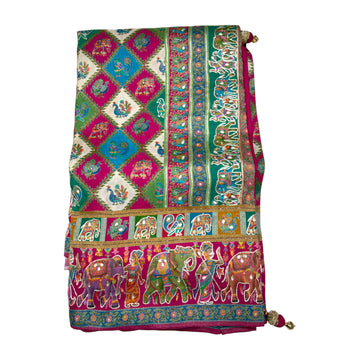 Premium Pashmina Silk  Saree