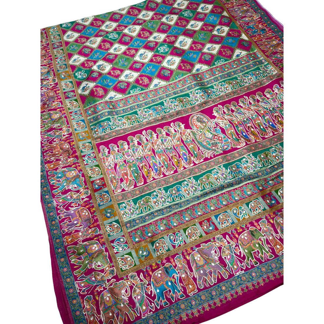 Premium Pashmina Silk  Saree