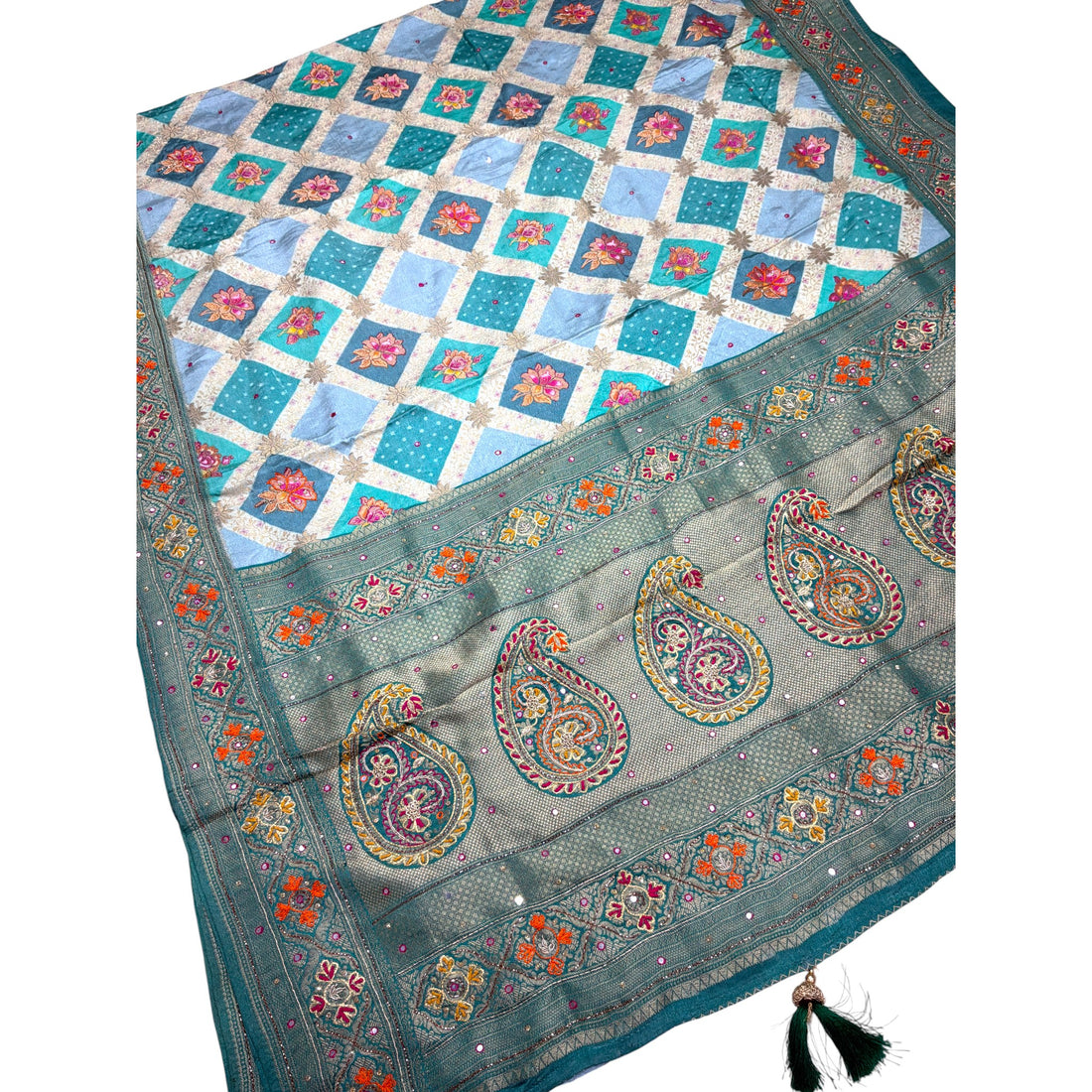 Premium Pashmina Silk  Saree