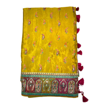 Premium Pashmina Silk  Saree