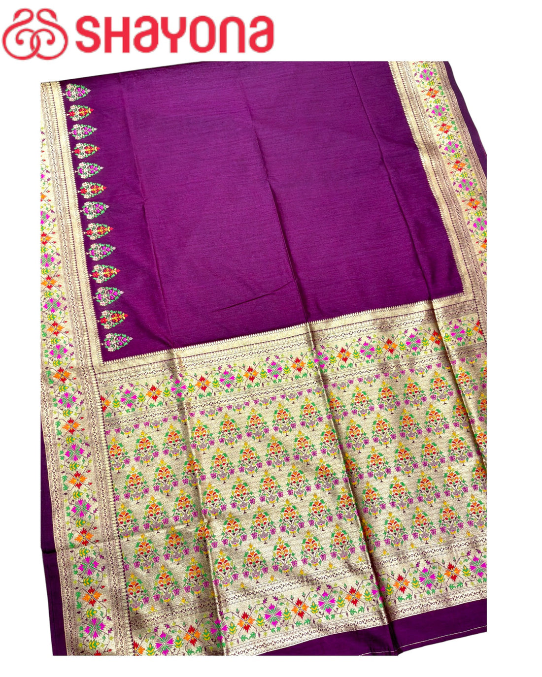 Tissue Ghicha Silk Saree