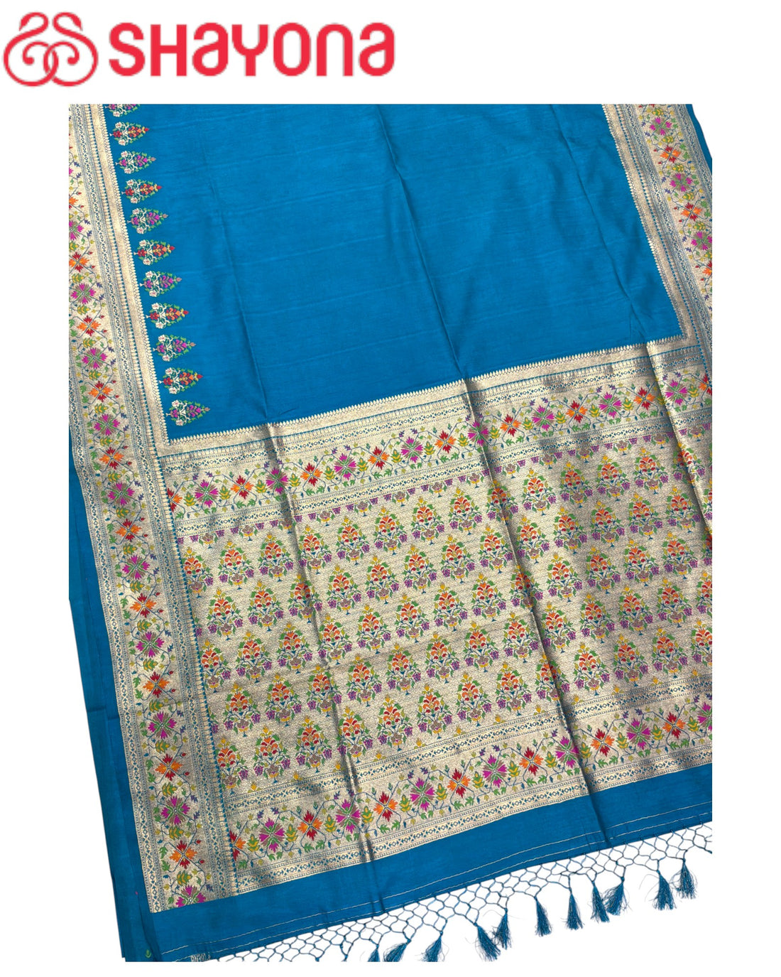 Tissue Ghicha Silk Saree