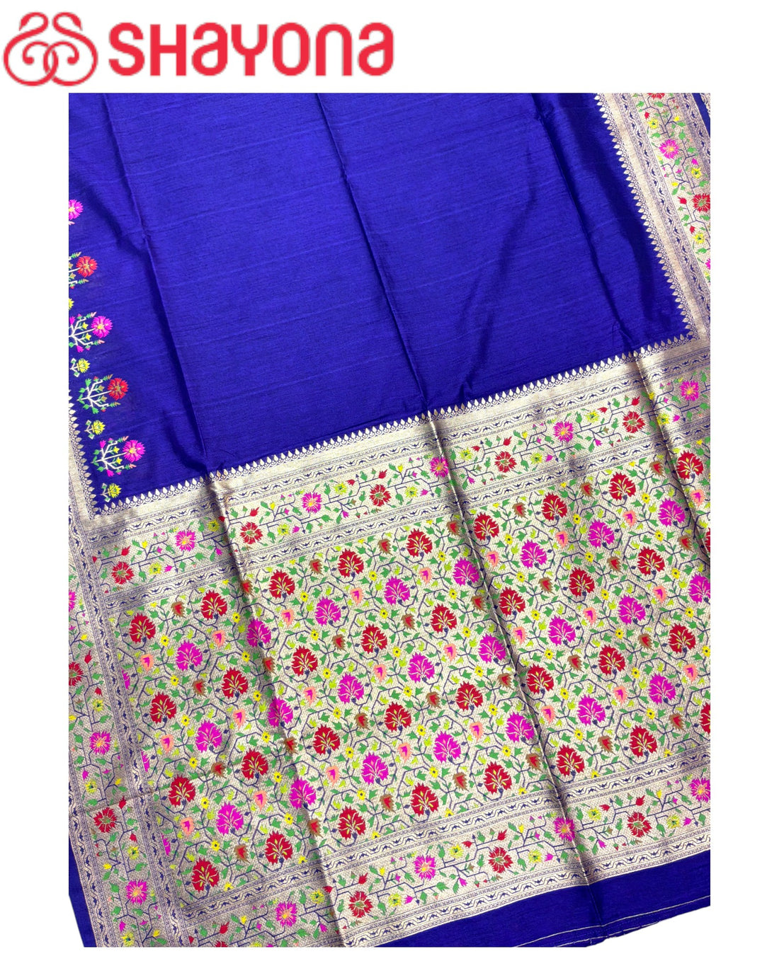 Tissue Ghicha Silk Saree