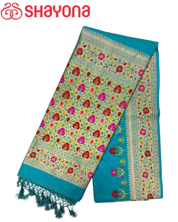 Tissue Ghicha Silk Saree