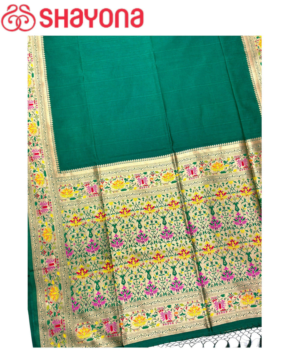 Tissue Ghicha Silk Saree