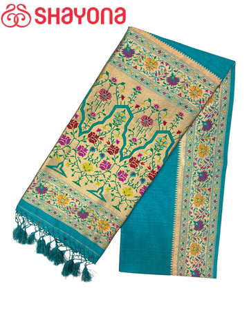 Tissue Ghicha Silk Saree