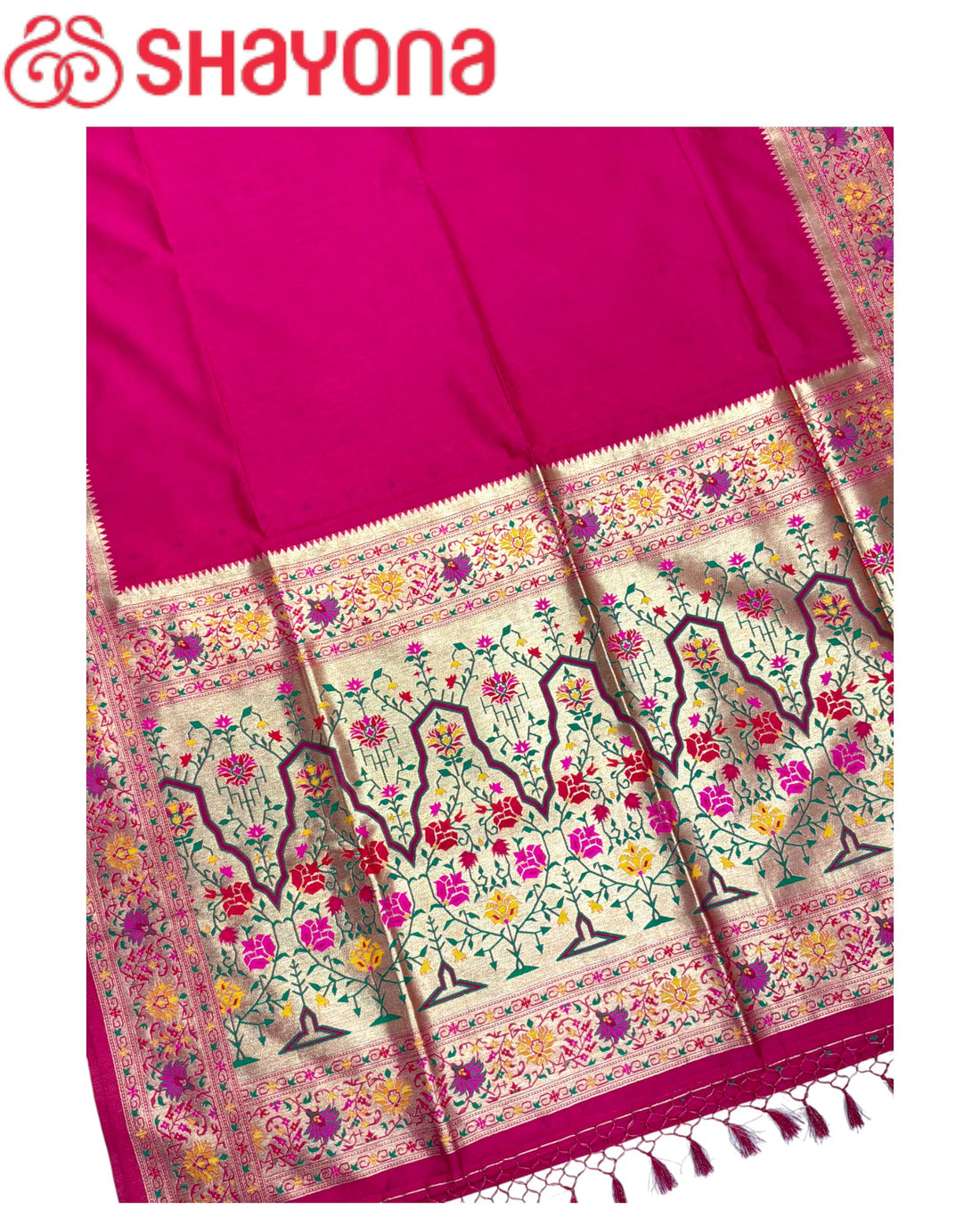 Tissue Ghicha Silk Saree