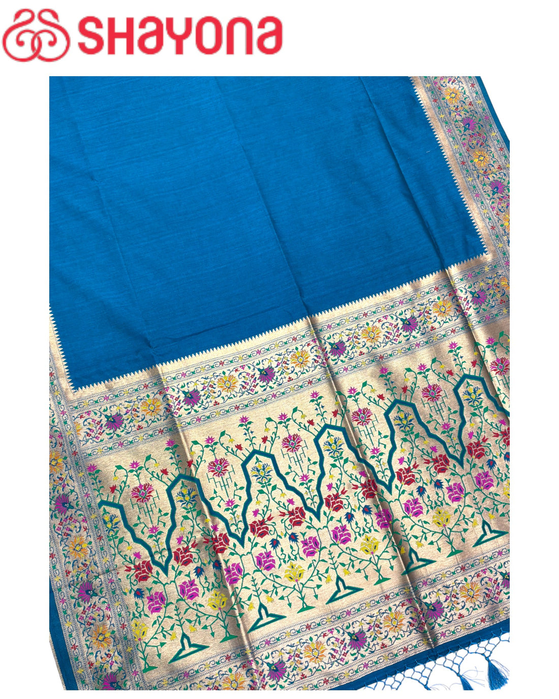 Tissue Ghicha Silk Saree