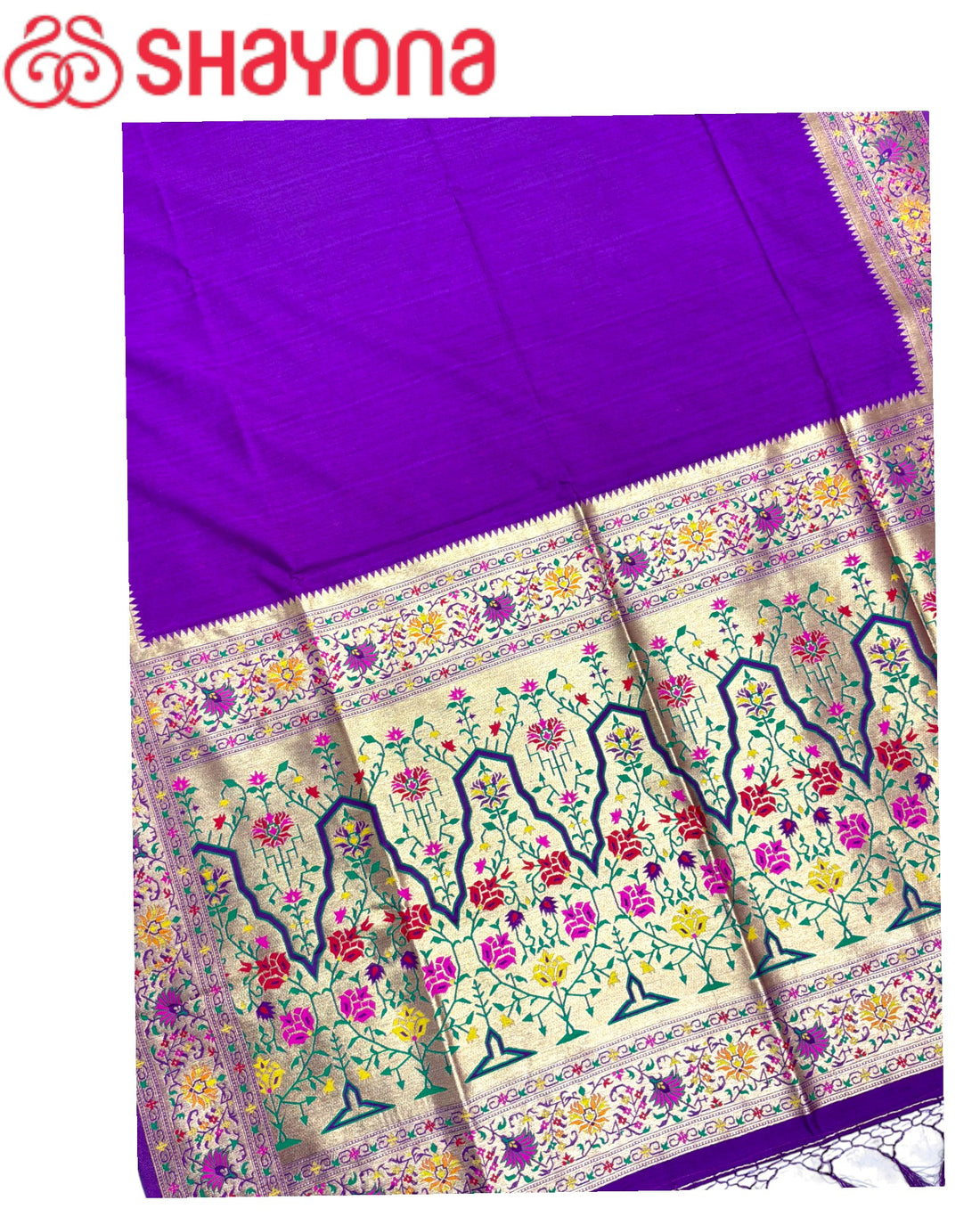 Tissue Ghicha Silk Saree
