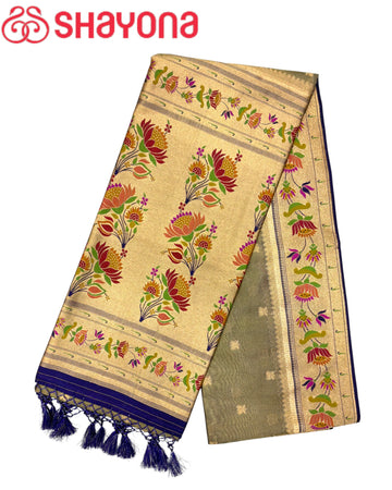 Tissue Ghicha Silk Saree