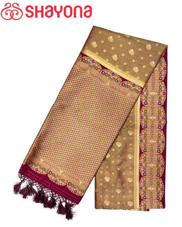 Tissue Ghicha Silk Saree
