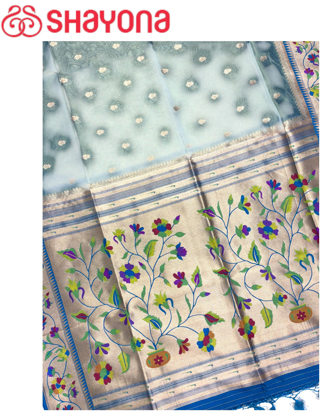 Tissue Ghicha Silk Saree