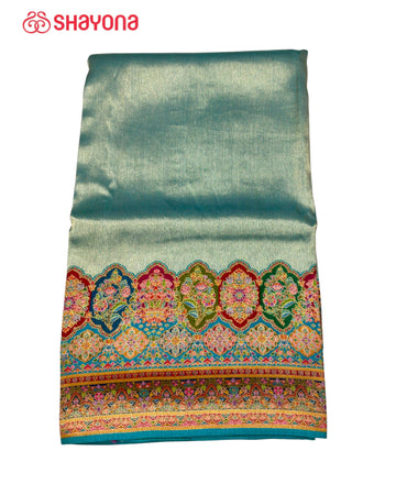Tissue Pashmina Silk Saree