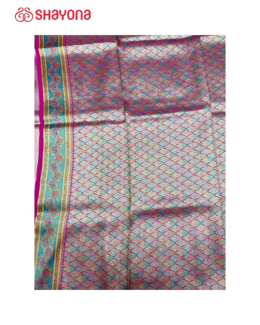 Tissue Pashmina Silk Saree