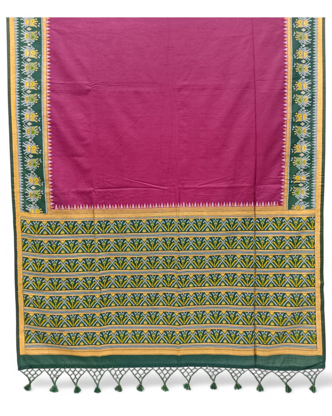 GHICHA SILK PATOLA SAREE