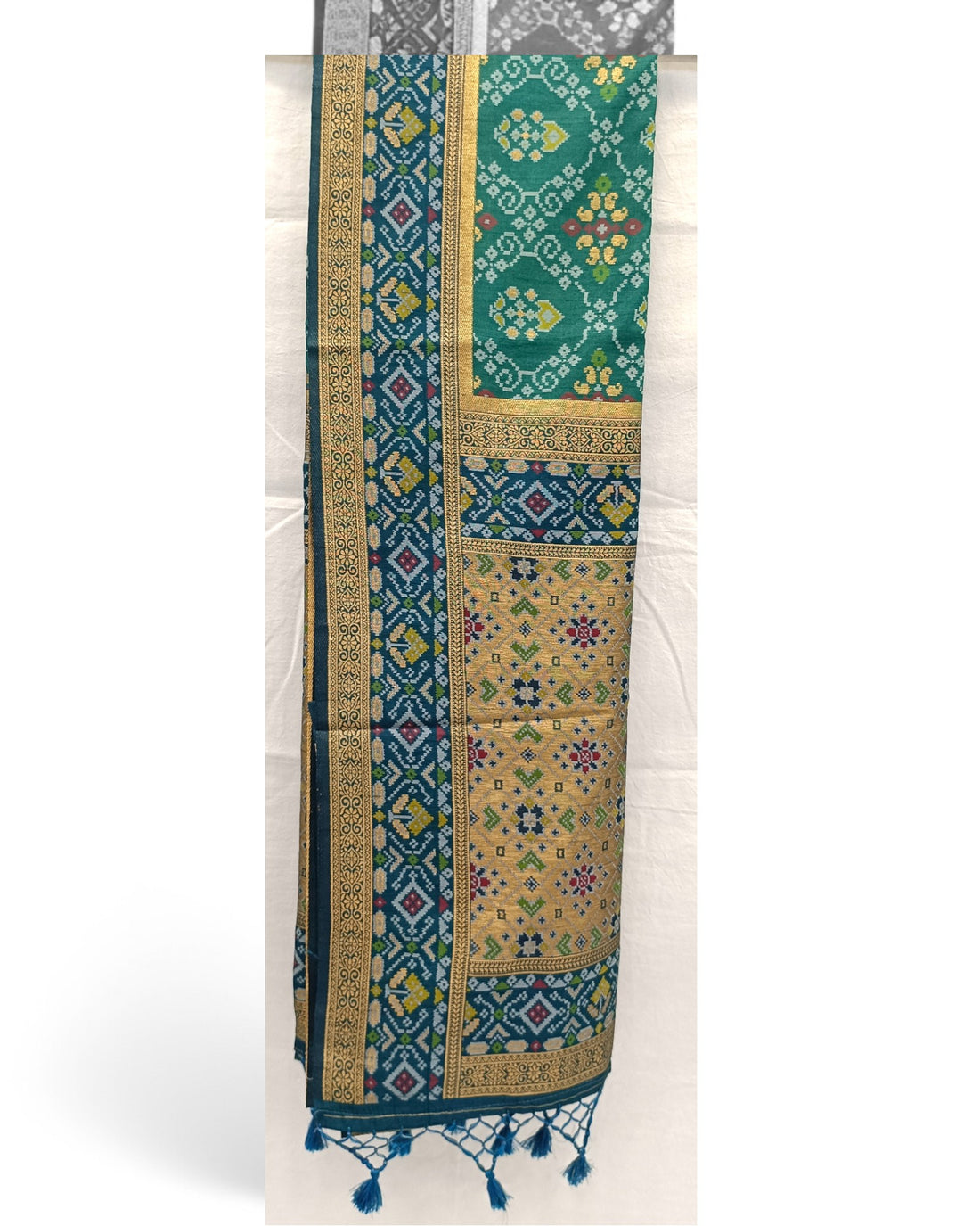 GHICHA SILK PATOLA SAREE