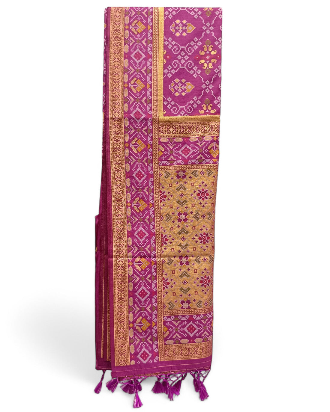 GHICHA SILK PATOLA SAREE
