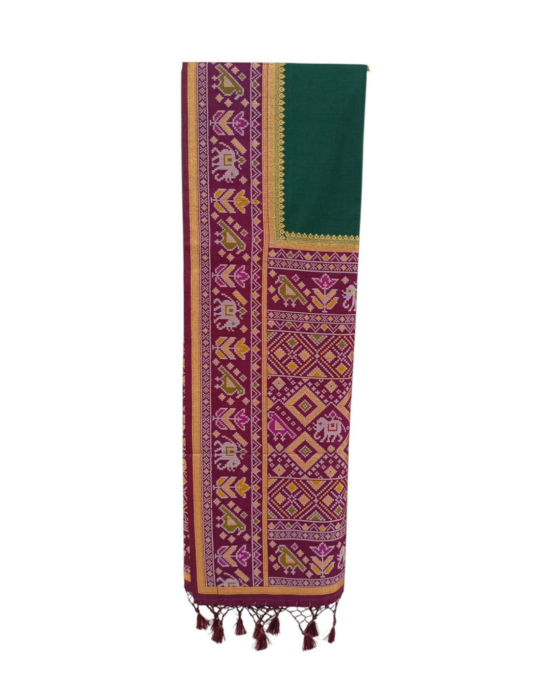 GHICHA SILK PATOLA SAREE