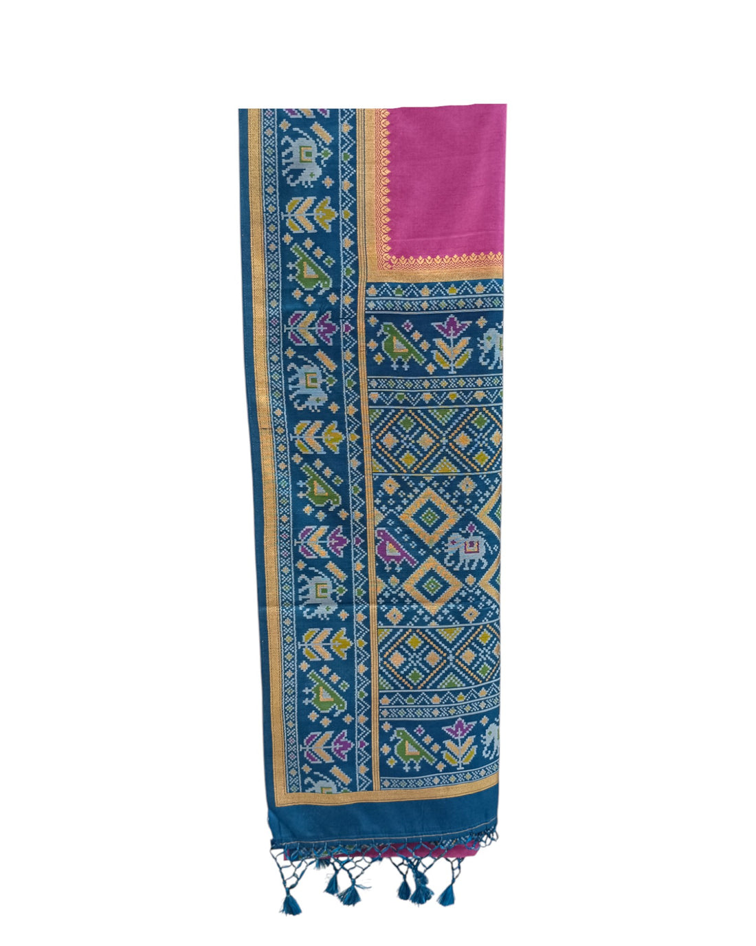 GHICHA SILK PATOLA SAREE