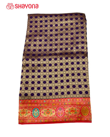 Tissue Pashmina Silk Saree