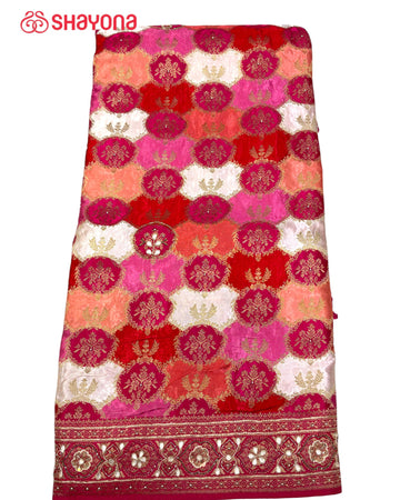 Rangkat Silk Saree with Handwork
