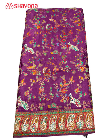 Rangkat Silk Saree with Handwork