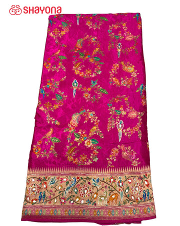 Rangkat Silk Saree with Handwork