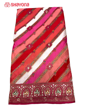 Rangkat Silk Saree with Handwork